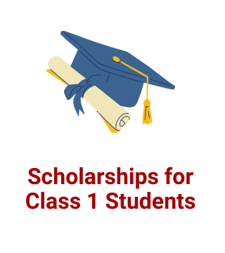 Scholarships for Class 1 Students