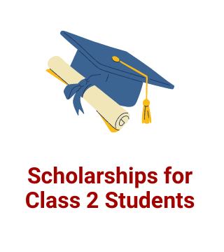 Scholarships for Class 2 Students