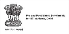 Pre and Post Matric Scholarship for SC students, Delhi 2018, Class 11