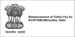 Reimbursement of Tuition Fee for  SC/ST/OBC/Minorities, Delhi 2018, Class 11