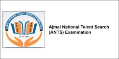Ajmal National Talent Search (ANTS) Examination 2018, Class 11