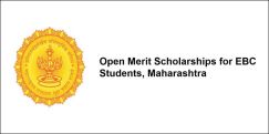 Open Merit Scholarships for EBC Students, Maharashtra 2017-18, Class 11